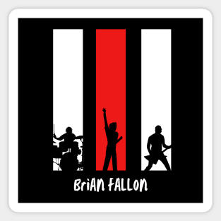 tree boys Brian Fallon vintage Sticker